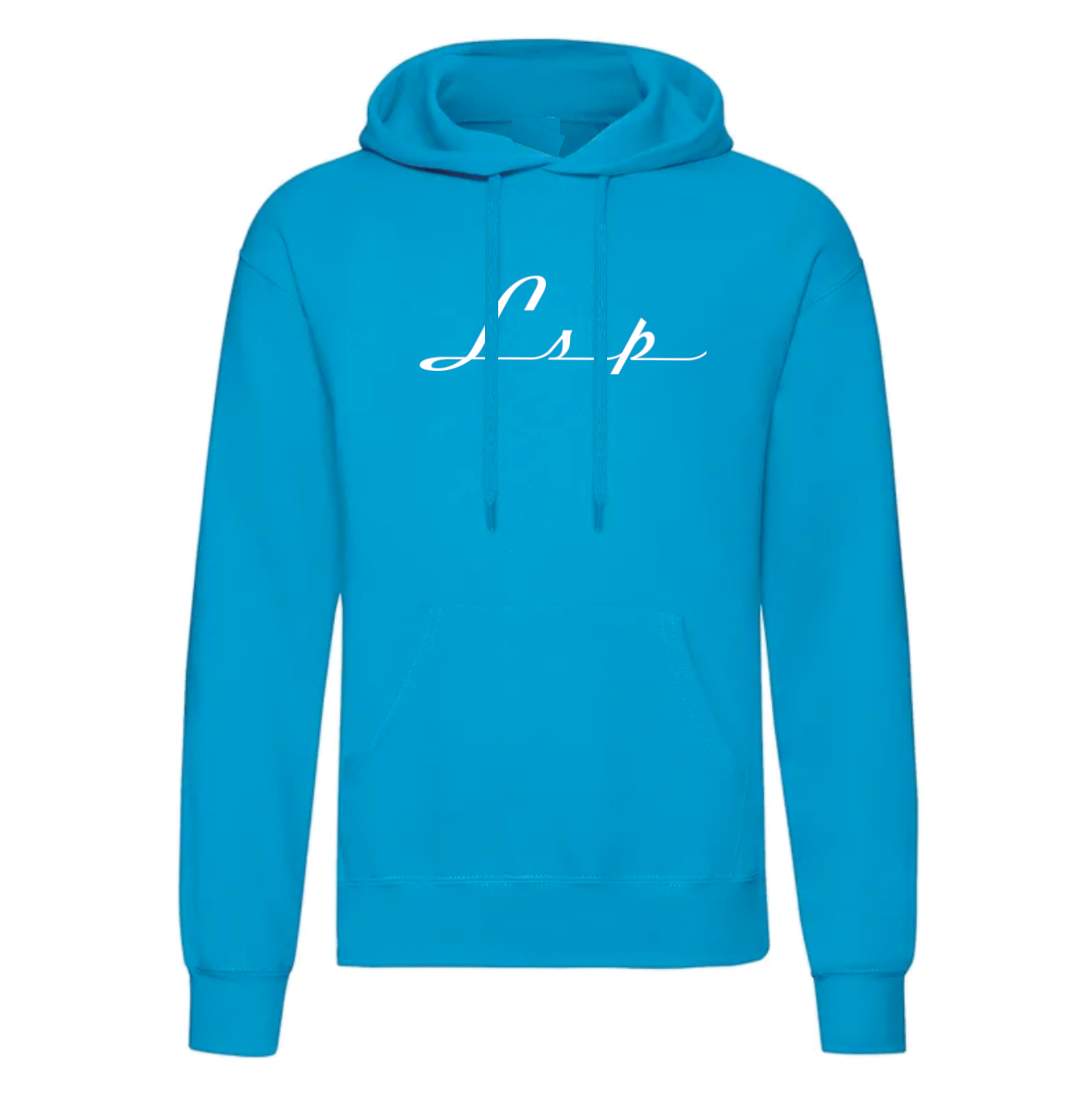 LSP Streetwear Hvit Logo Hoodie