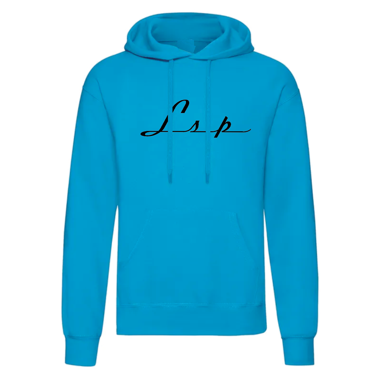 LSP Streetwear Svart logo Hoodie