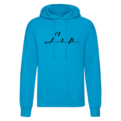 LSP Streetwear Svart logo Hoodie