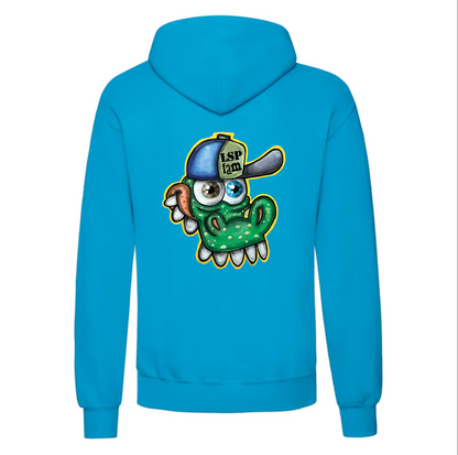LSP x Gator Hoodie med Stort Print Bak