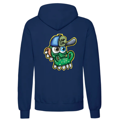 LSP x Gator Hoodie med Stort Print Bak