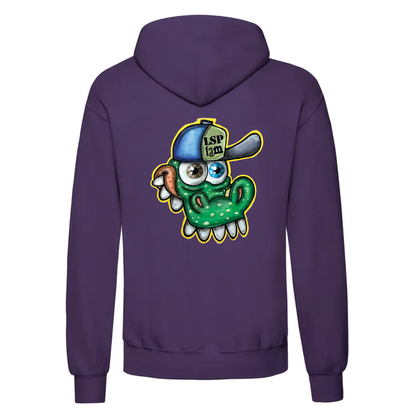 LSP x Gator Hoodie med Stort Print Bak
