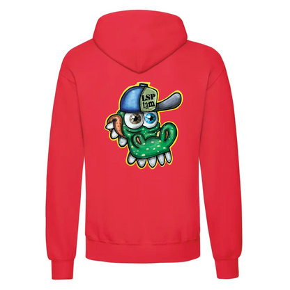 LSP x Gator Hoodie med Stort Print Bak