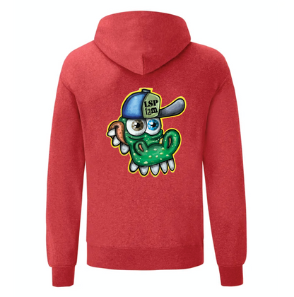 LSP x Gator Hoodie med Stort Print Bak