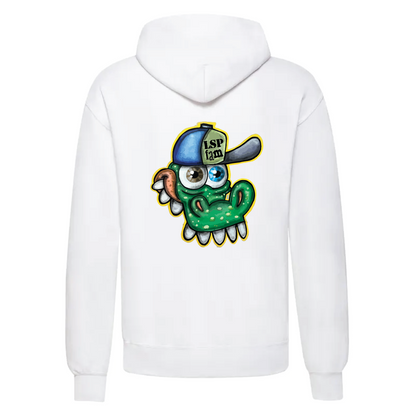 LSP x Gator Hoodie med Stort Print Bak