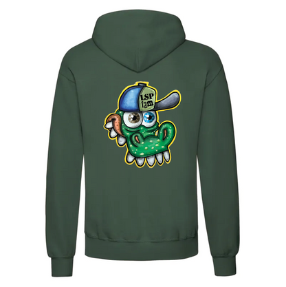 LSP x Gator Hoodie med Stort Print Bak
