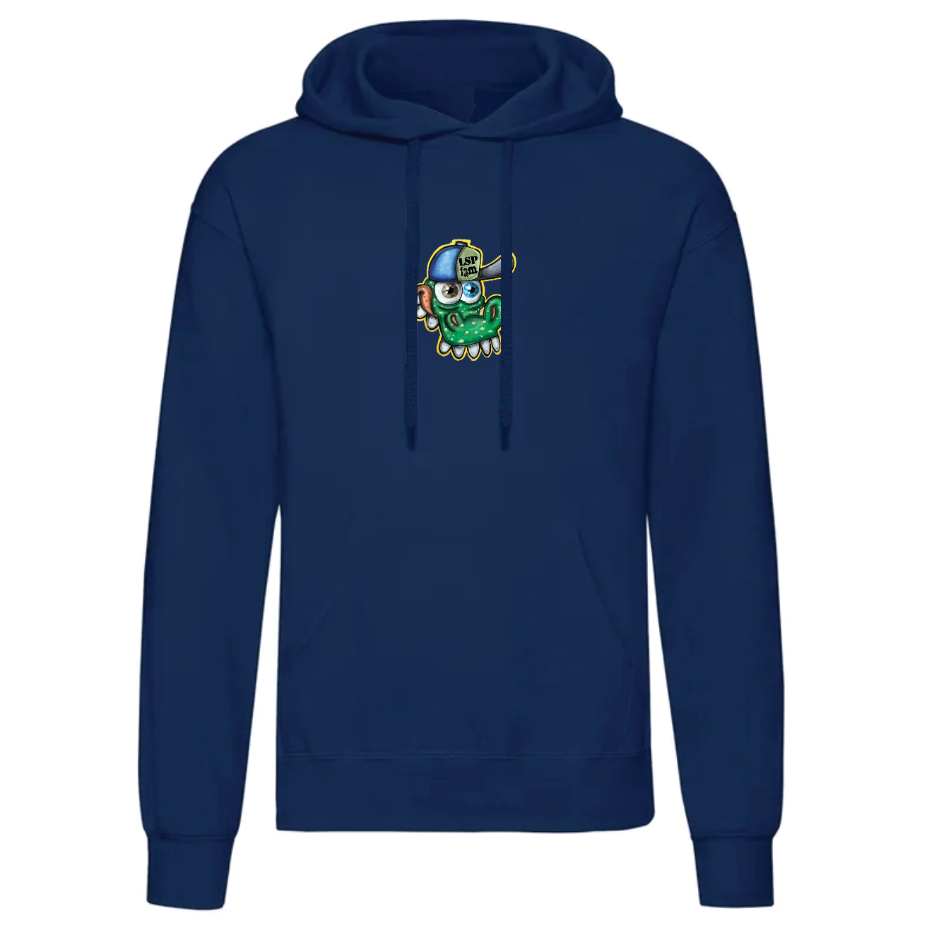 LSP x Gator Hoodie med Stort Print Bak
