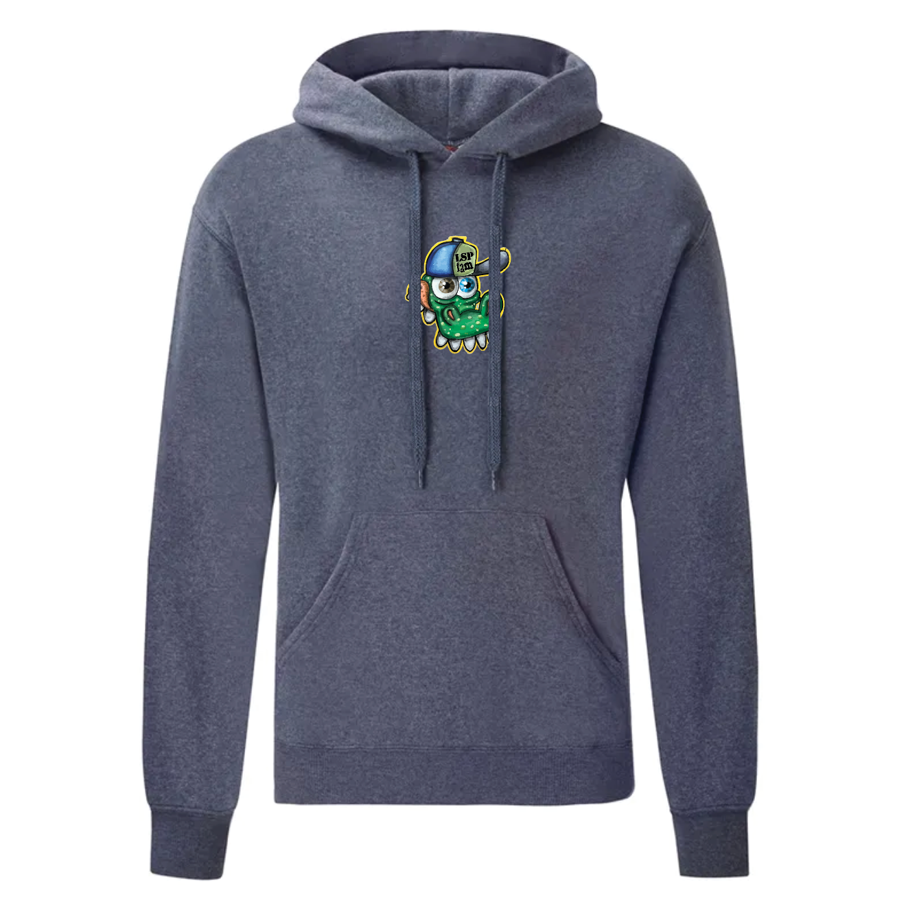 LSP x Gator Hoodie med Stort Print Bak