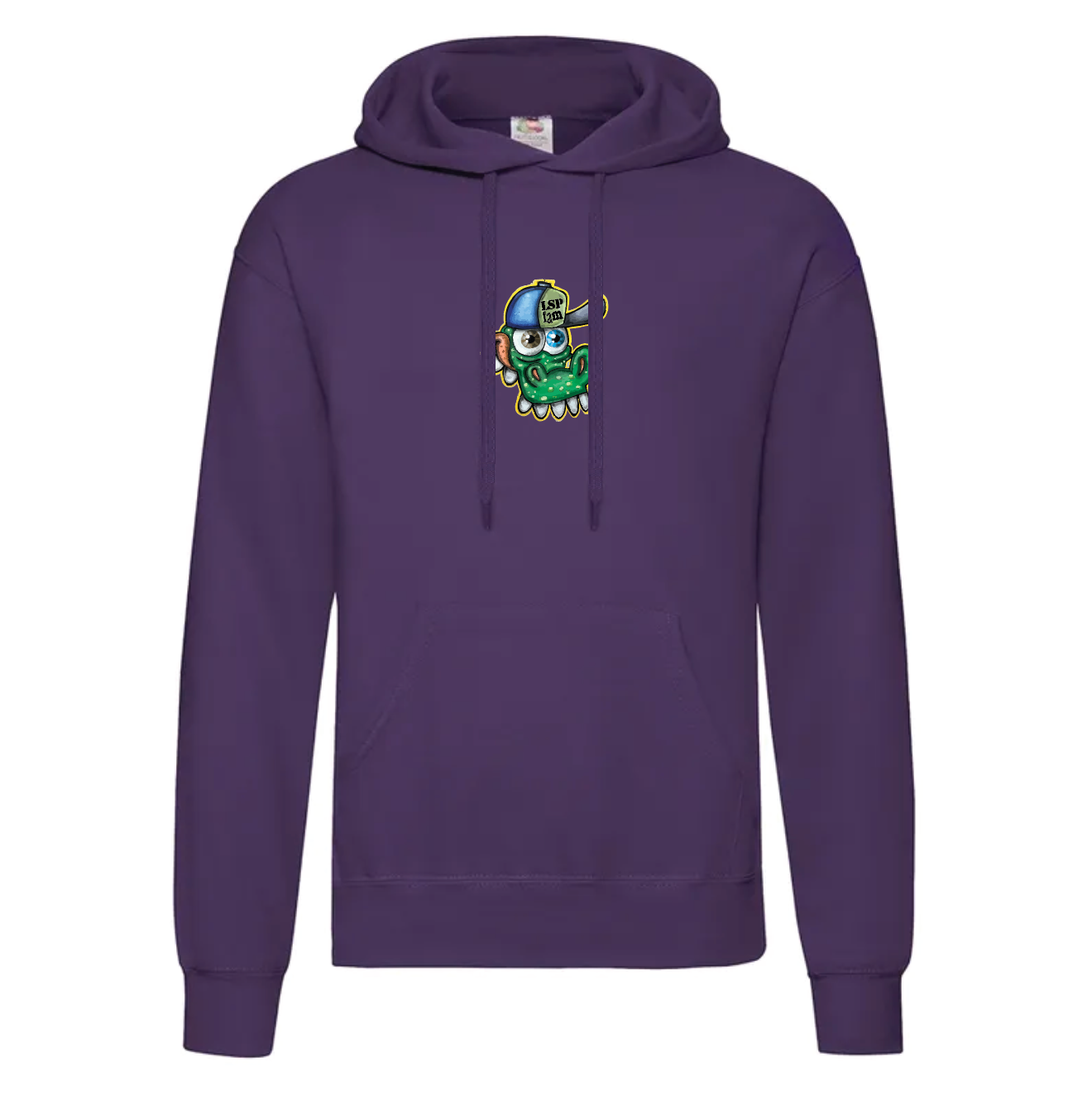LSP x Gator Hoodie med Stort Print Bak