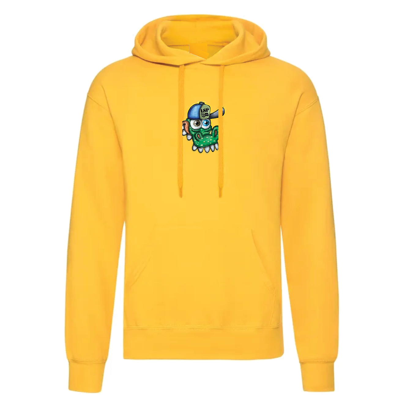 LSP x Gator Hoodie med Stort Print Bak