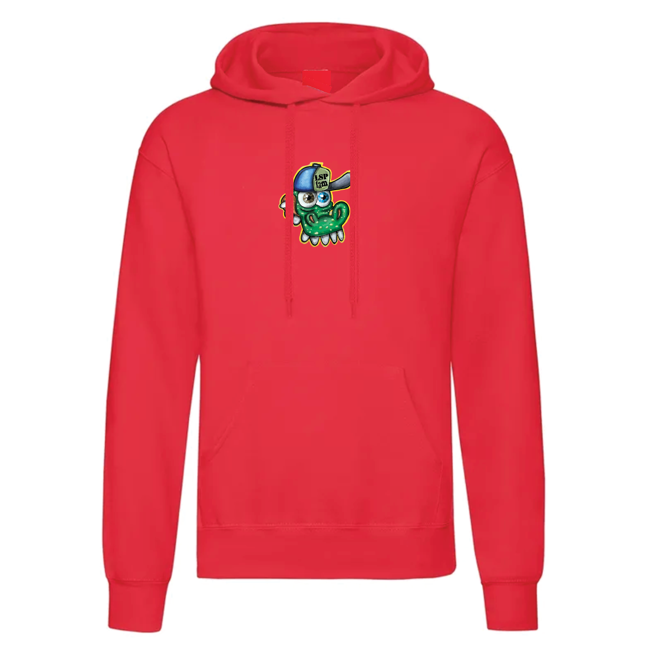 LSP x Gator Hoodie med Stort Print Bak