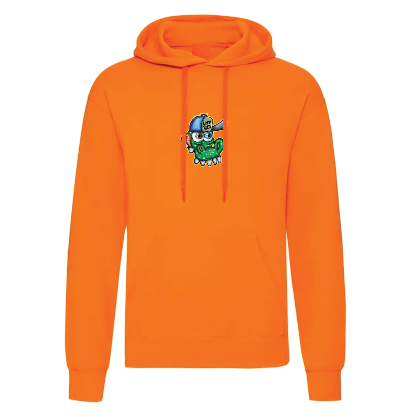 LSP x Gator Hoodie med Stort Print Bak