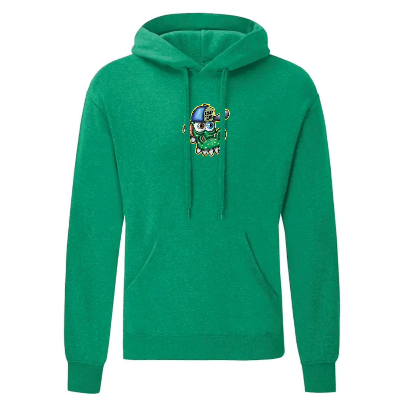LSP x Gator Hoodie med Stort Print Bak