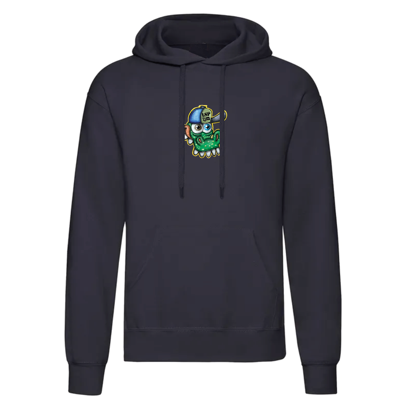 LSP x Gator Hoodie med Stort Print Bak