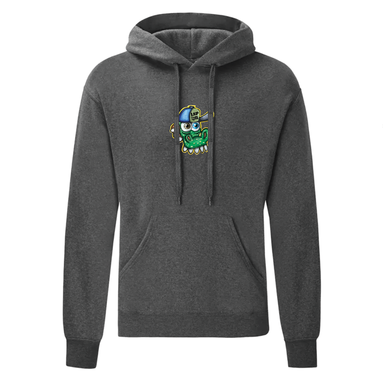 LSP x Gator Hoodie med Stort Print Bak
