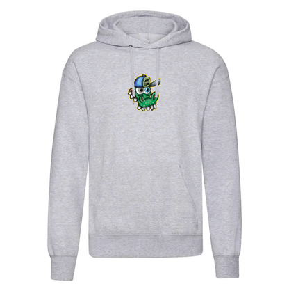 LSP x Gator Hoodie med Stort Print Bak