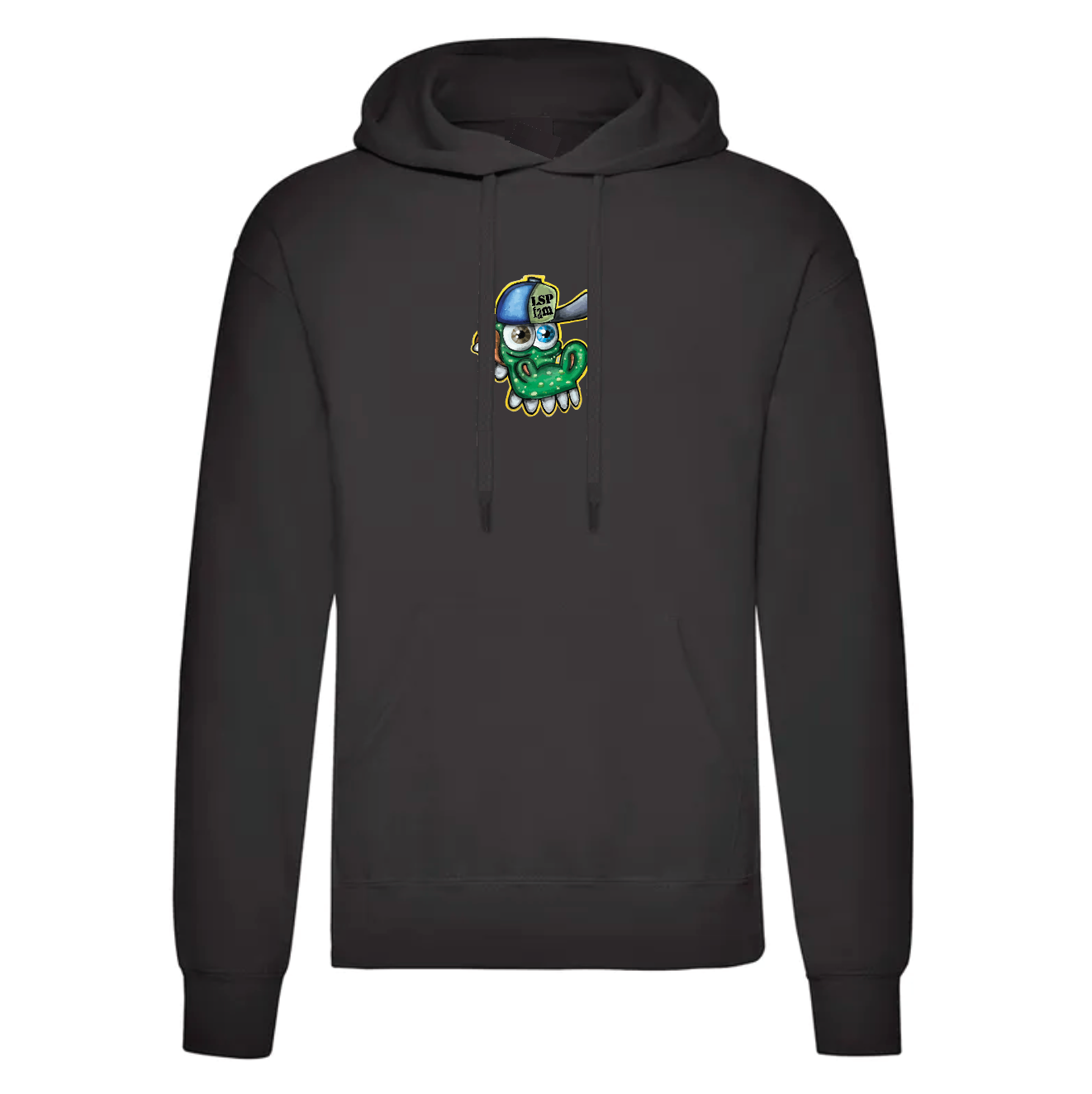 LSP x Gator Hoodie med Stort Print Bak