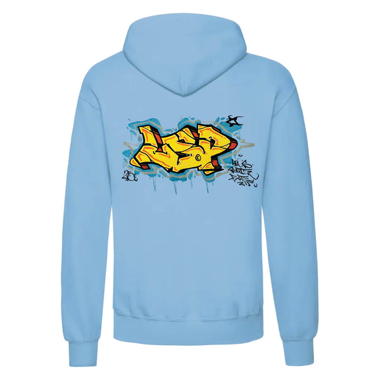 LSP x Spraylakk Magazine Hettegenser