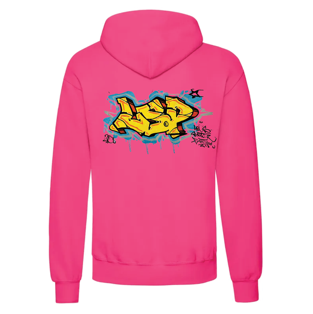 LSP x Spraylakk Magazine Hettegenser