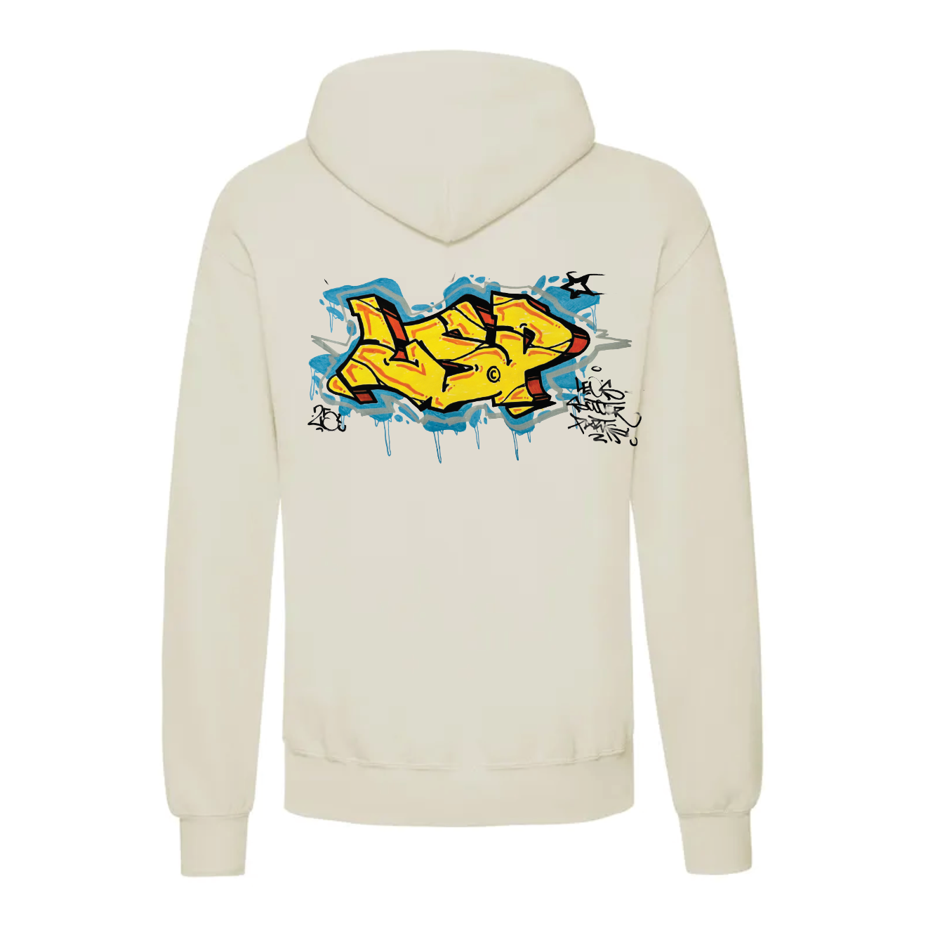 LSP x Spraylakk Magazine Hettegenser