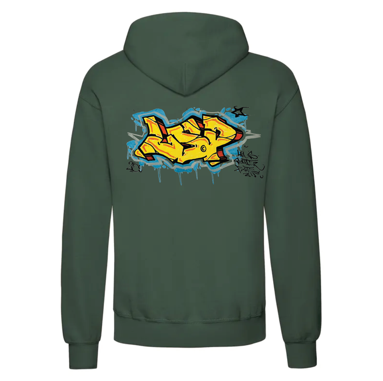 LSP x Spraylakk Magazine Hettegenser