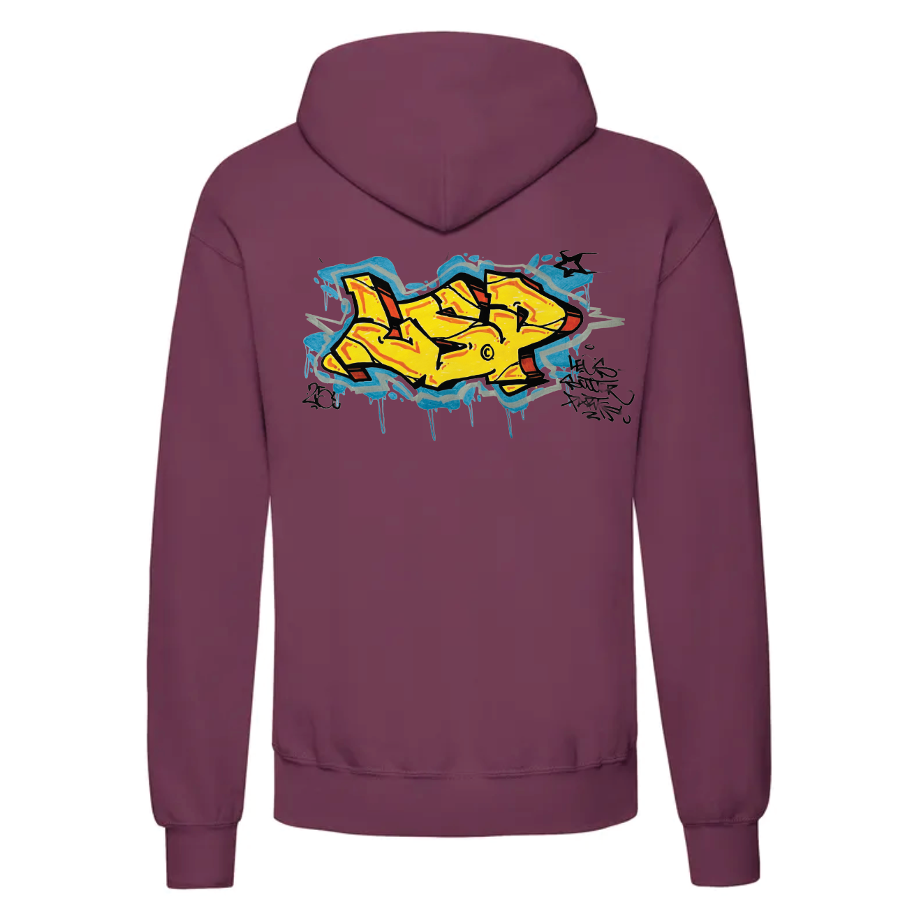 LSP x Spraylakk Magazine Hettegenser