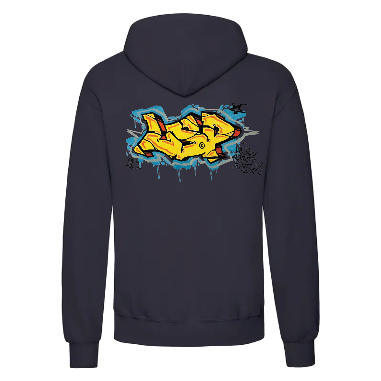 LSP x Spraylakk Magazine Hettegenser