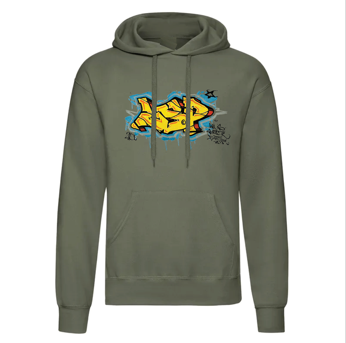 LSP x Spraylakk Magazine Hettegenser
