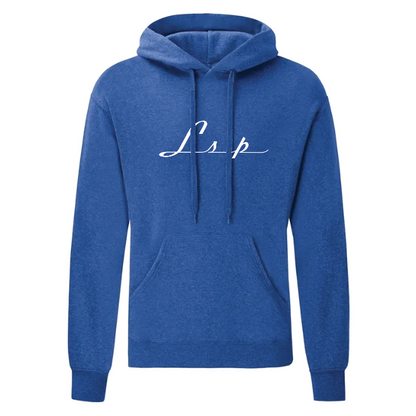 LSP Streetwear Hvit Logo Hoodie