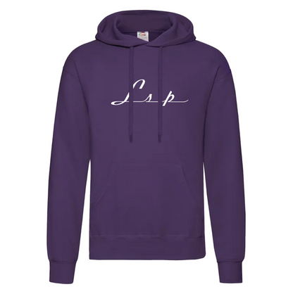 LSP Streetwear Hvit Logo Hoodie