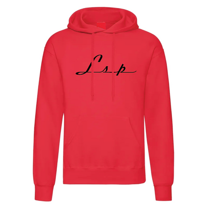 LSP Streetwear Svart logo Hoodie