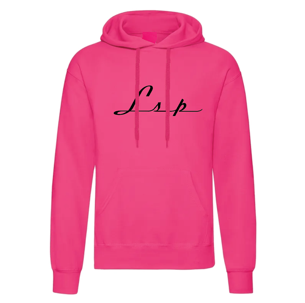 LSP Streetwear Svart logo Hoodie