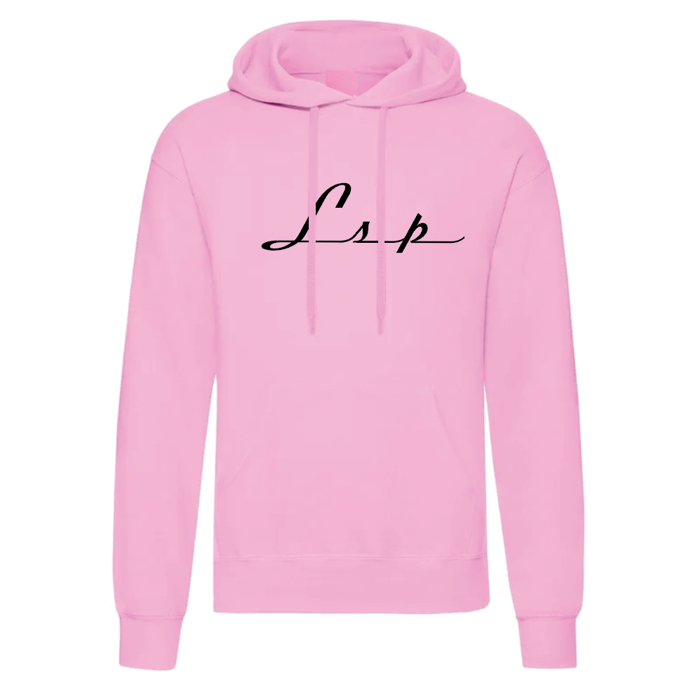 LSP Streetwear Svart logo Hoodie