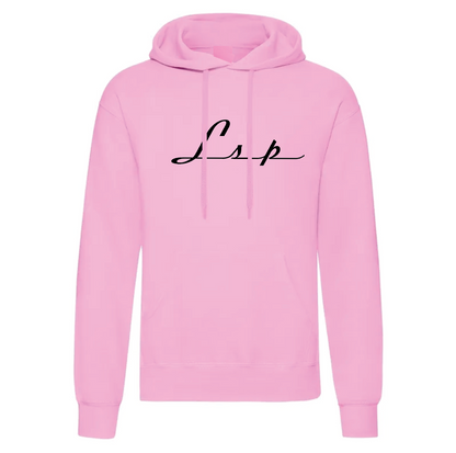 LSP Streetwear Svart logo Hoodie