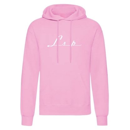 LSP Streetwear Hvit Logo Hoodie