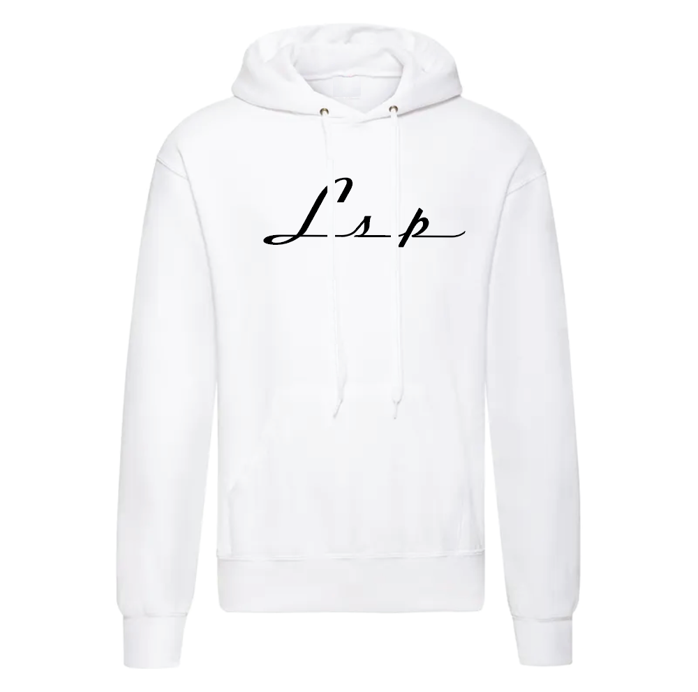 LSP Streetwear Svart logo Hoodie