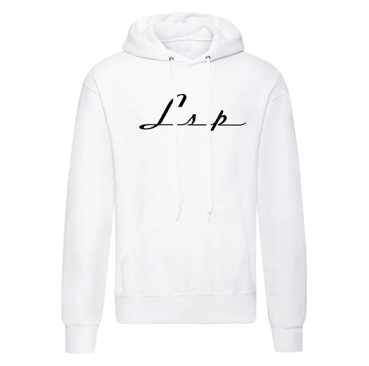LSP Streetwear Svart logo Hoodie