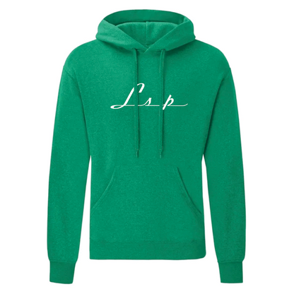 LSP Streetwear Hvit Logo Hoodie
