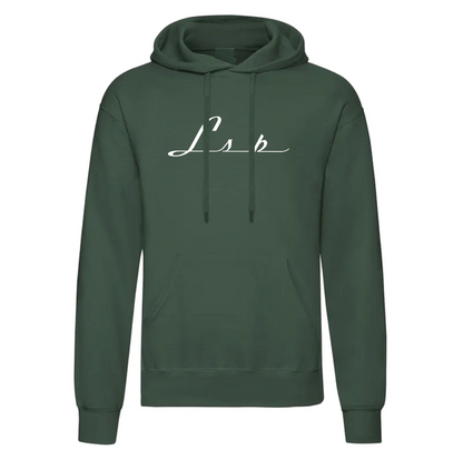LSP Streetwear Hvit Logo Hoodie