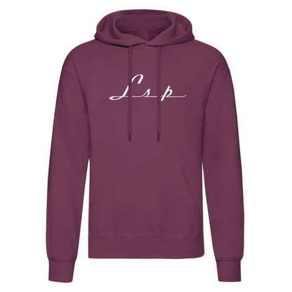 LSP Streetwear Hvit Logo Hoodie