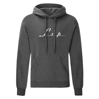 LSP Streetwear Hvit Logo Hoodie