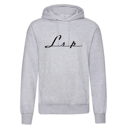 LSP Streetwear Svart logo Hoodie