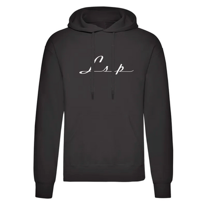 LSP Streetwear Hvit Logo Hoodie