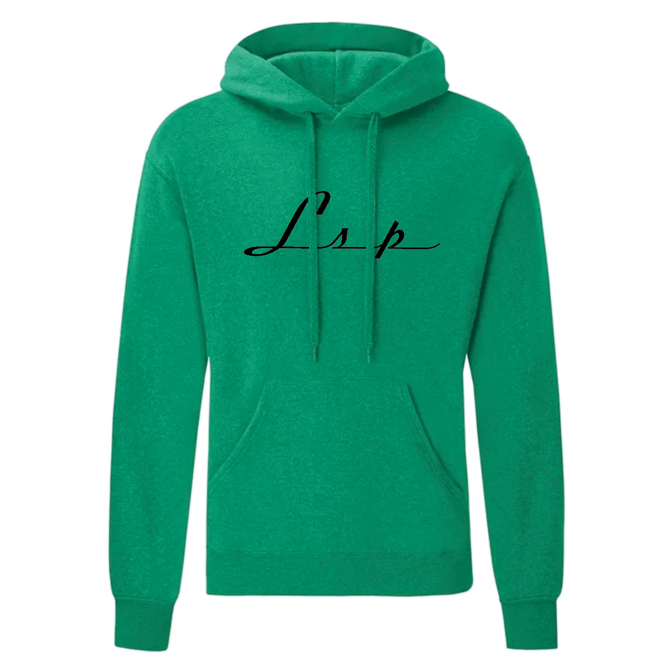 LSP Streetwear Svart logo Hoodie