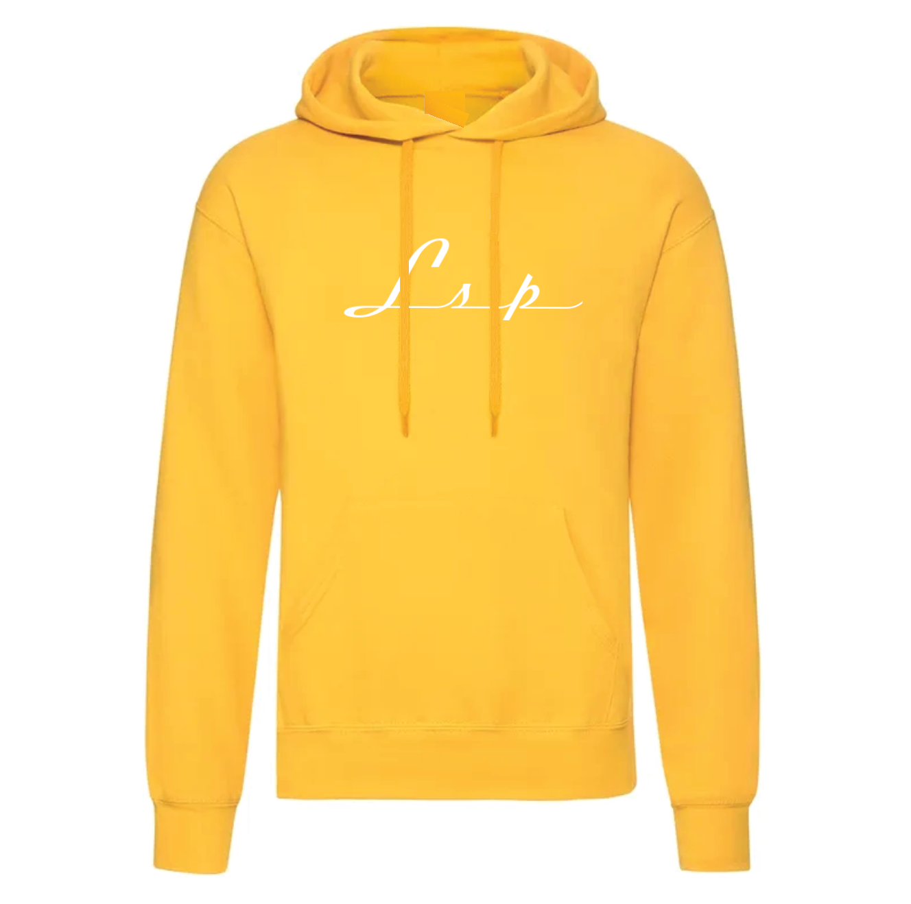 LSP Streetwear Hvit Logo Hoodie