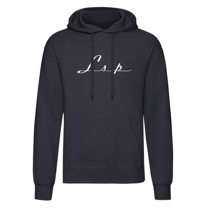 LSP Streetwear Hvit Logo Hoodie