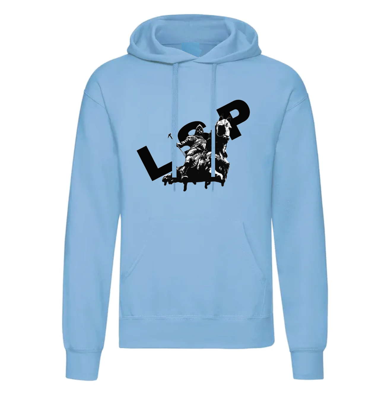 LSP Ridder by Sigge Hoodie Svart trykk