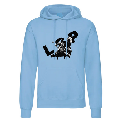 LSP Ridder by Sigge Hoodie Svart trykk