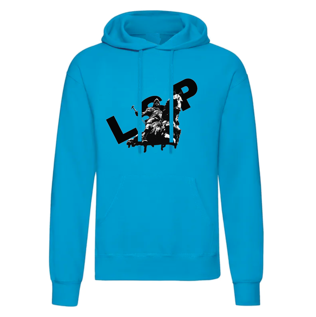 LSP Ridder by Sigge Hoodie Svart trykk