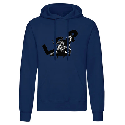 LSP Ridder by Sigge Hoodie Svart trykk